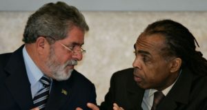 Lula e Gilberto Gil