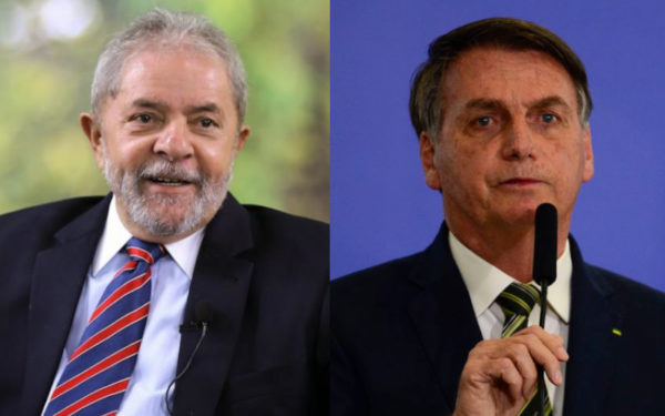 Lula e Bolsonaro