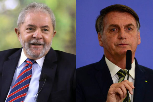 Lula e Bolsonaro