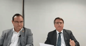 Os presidentes da Funai e da República