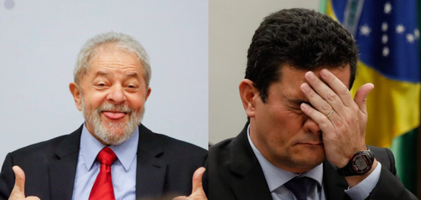 Lula e Moro segundo turno