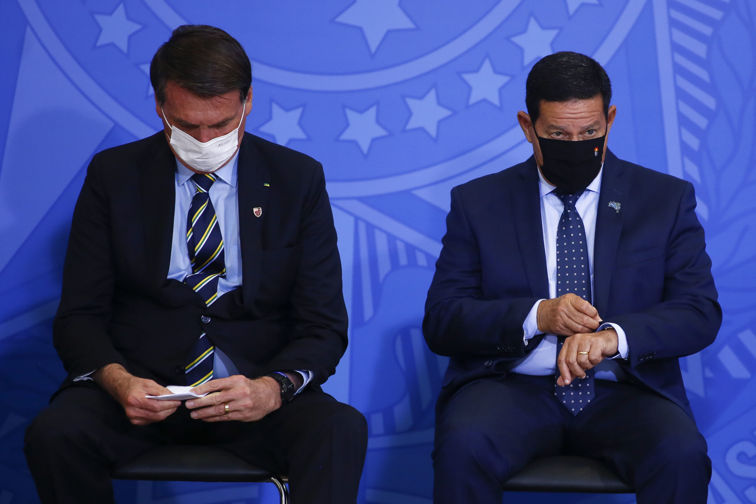 Bolsonaro Mourão bravo