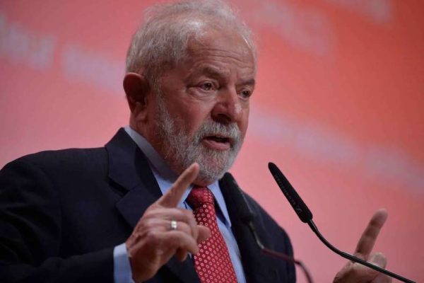 Lula em discurso