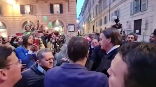Bolsonaro na Itália