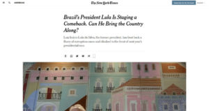 Veja o New York Times