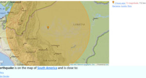 Veja o terremoto
