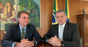 Bolsonaro e deputado bolsonarista