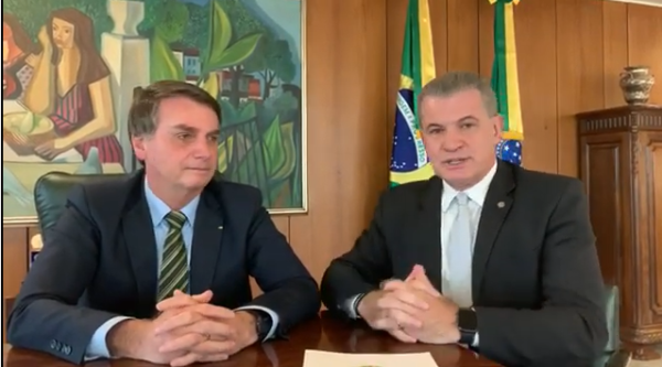 Bolsonaro e deputado bolsonarista