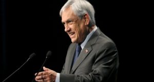 Presidente chileno Sebastián Piñera