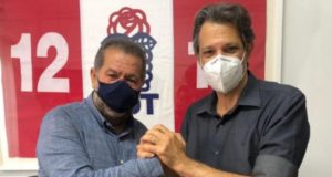 Carlos Lupi e Fernando Haddad