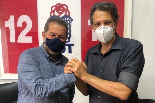 Carlos Lupi e Fernando Haddad