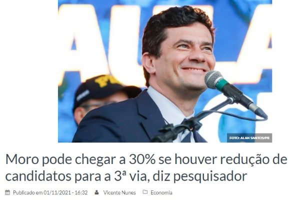 Matéria do Correio Braziliense sobre Sergio Moro