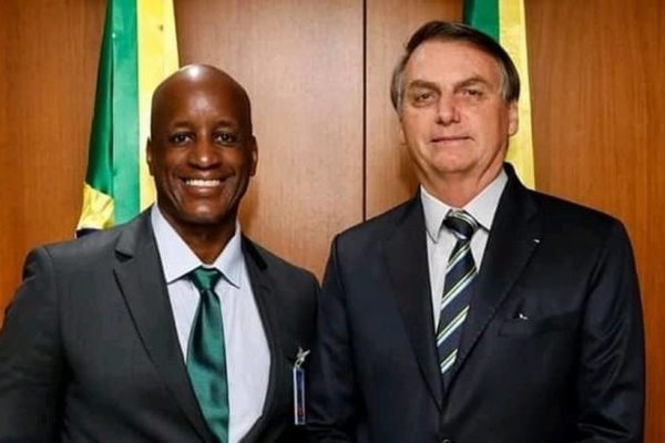 Sérgio Camargo e Jair Bolsonaro