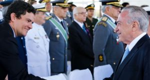 Sergio Moro e Michel Temer