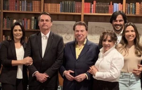 Silvio Santos Jair Bolsonaro