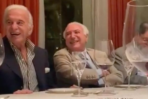 Naji Nahas e Michel Temer