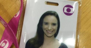 A repórter Veruska Donato se despede da Globo