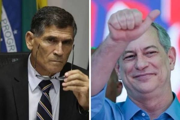 Santos Cruz e Ciro Gomes