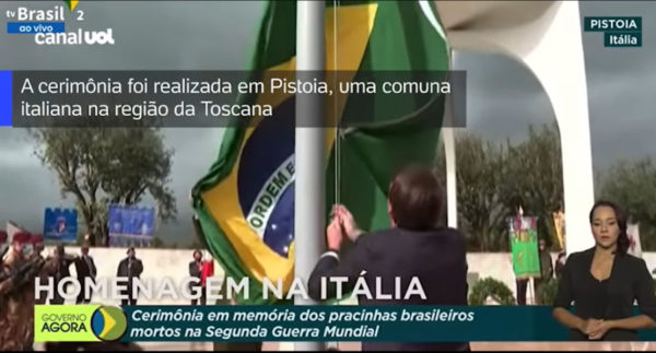 Veja Bolsonaro na Itália