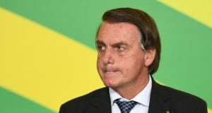 O presidente Jair Bolsonaro (PL) disse que demitiu funcionários do Iphan para favorecer obra de Luciano Hang. Foto: Evaristo Sá/AFP