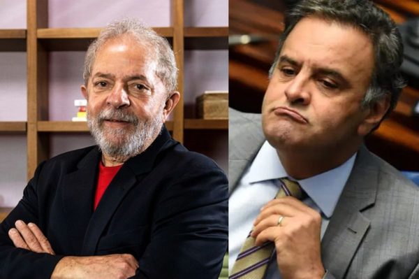 Veja Lula e Aécio Neves