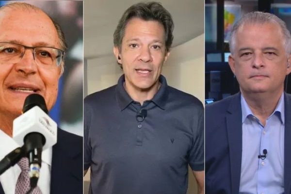 Alckmin, Haddad, França