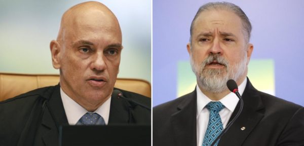 Aras criticado Alexandre de Moraes