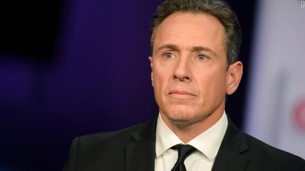 O âncora da CNN Chris Cuomo