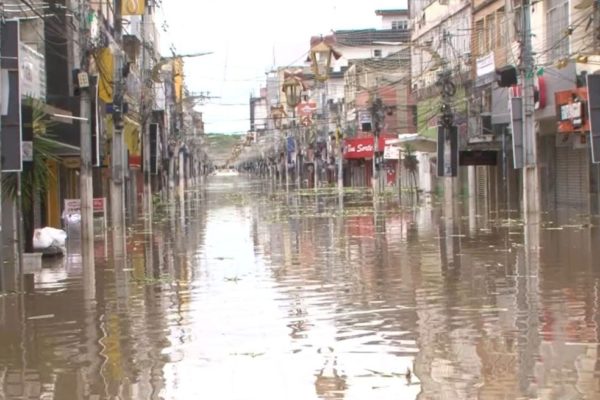 Enchentes na Bahia