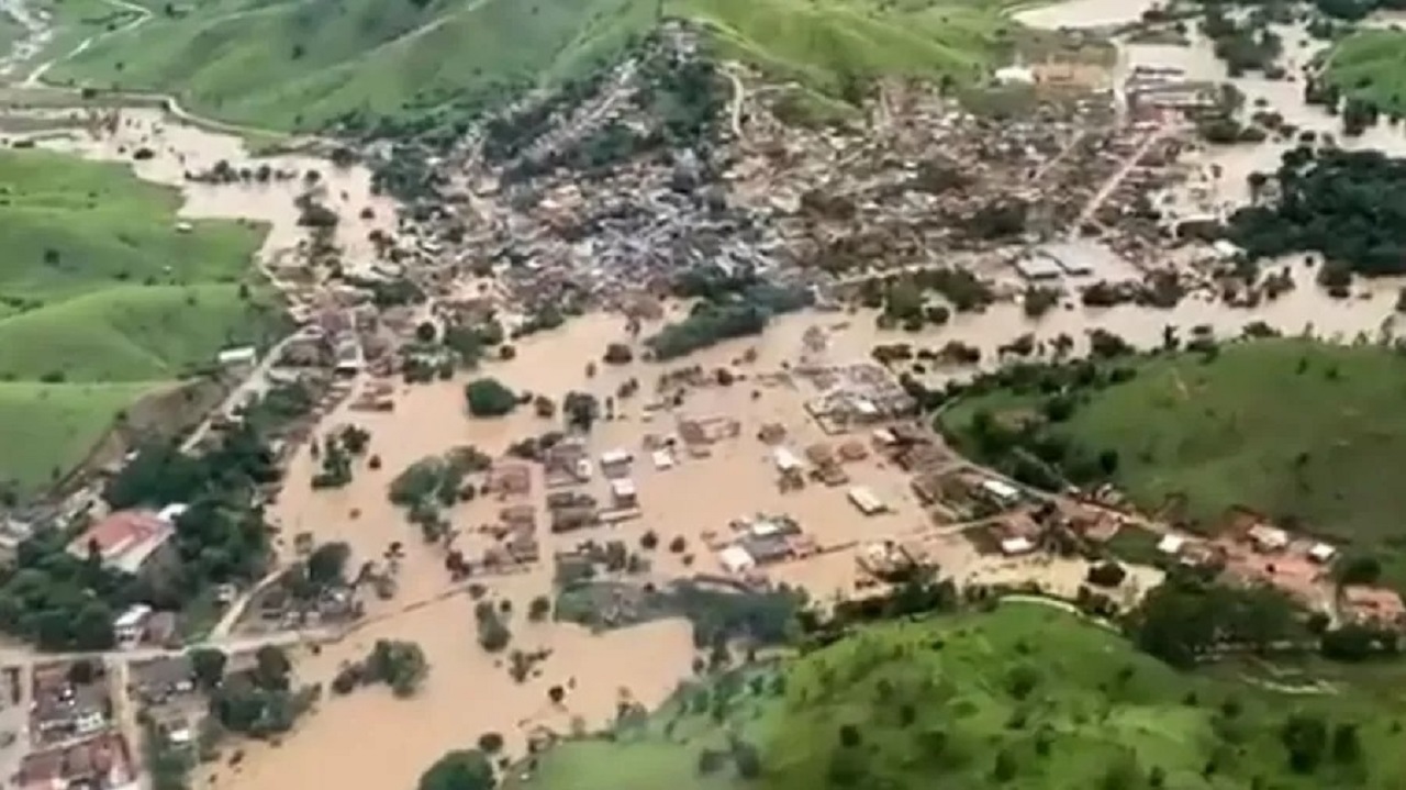 Mais de 430 mil pessoas são afetadas pela chuva na Bahia. Foto: Reprodução