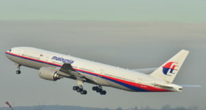 O avião da Malaysia Airlines. Foto: Laurent Errera/Wikipedia