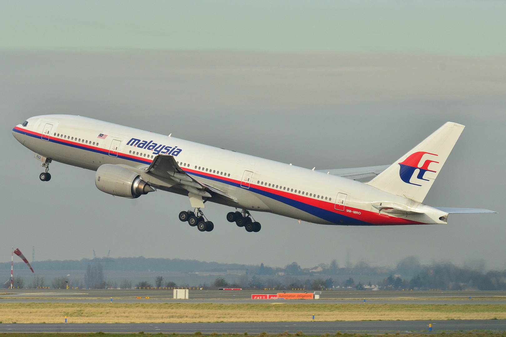 O avião da Malaysia Airlines. Foto: Laurent Errera/Wikipedia