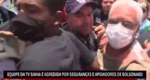 Tonimaq, bolsonarista que agrediu a Globo