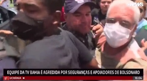 Tonimaq, bolsonarista que agrediu a Globo