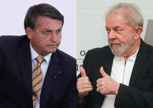 Lula e Bolsonaro