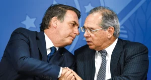 Bolsonaro e Paulo Guedes