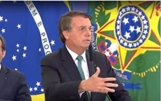 O presidente Jair Bolsonaro (PL). Imagem: Reprodução
