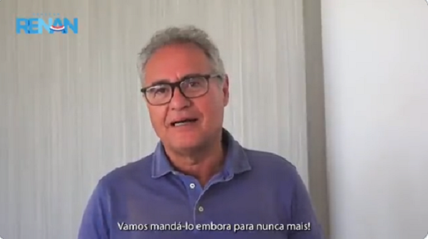 Calheiros detona Bolsonaro