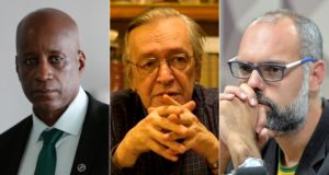 Sérgio Camargo, Olavo de Carvalho e Allan dos Santos