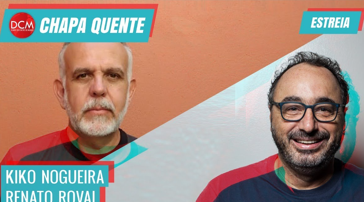 Kiko Nogueira, do DCM, e Renato Rovai, da Fórum, participarão do “Chapa Quente”, nesta quinta-feira (02). Imagem: Reprodução/YouTube