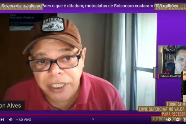 Live das 5, que fala de Marieta Severo