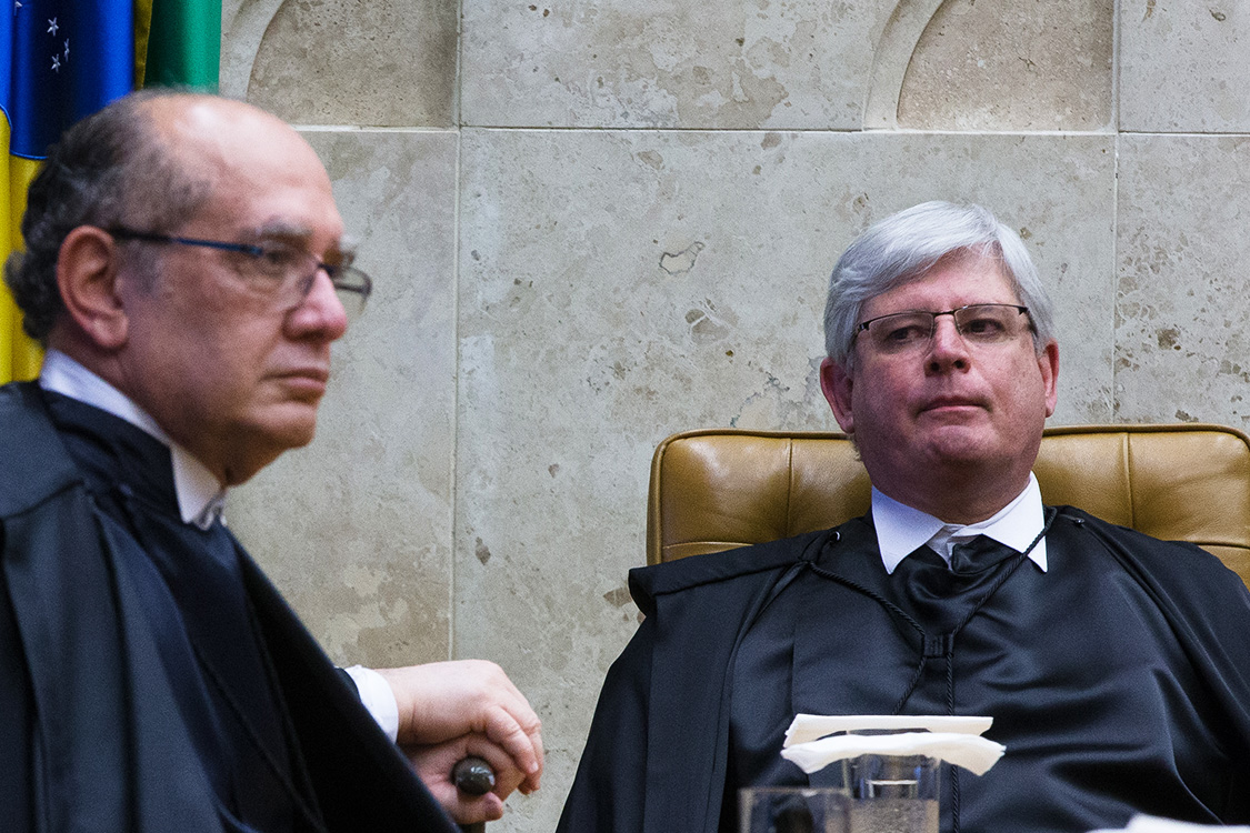 Gilmar Mendes e Rodrigo Janot