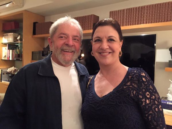 Gisele Cittadino, do Prerrogativas, e Lula