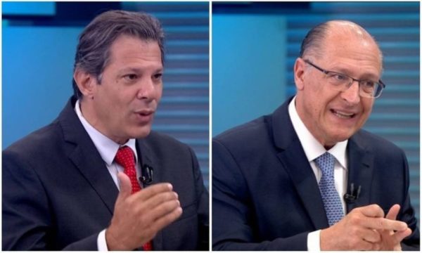 Veja Haddad e Alckmin