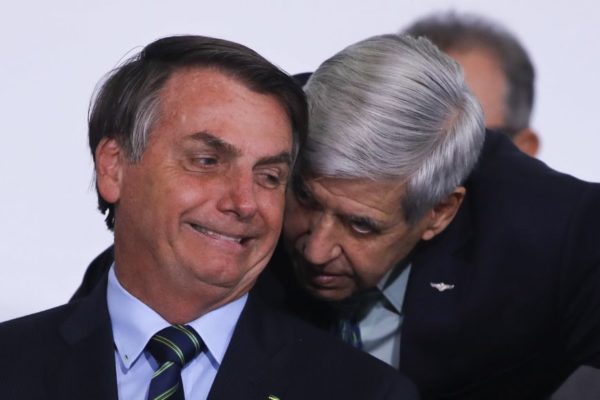 Jair Bolsonaro e Augusto Heleno
