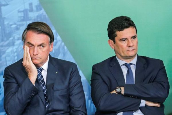 Sérgio Moro e Jair Bolsonaro