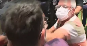 Jornalistas agressão Bolsonaro