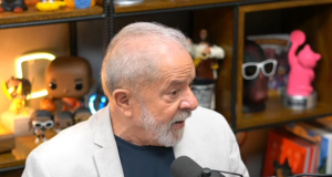 Lula bateu recorde no PodPah, podcast apresentado por Igão e Mítico Jovem. Foto: Reprodução