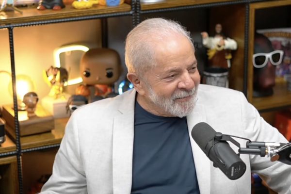 Lula em live no Podpah