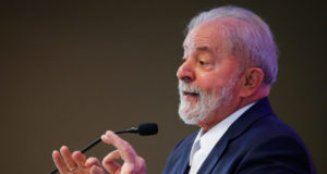 Lula em discurso